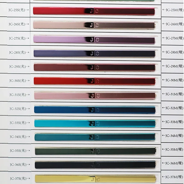 Electroplating Color Chart-9