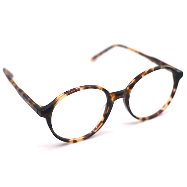 HCO002-Acetate Optical Frame with Patterned Acetate Material, Comotec 3-Barrel Hinge & Metal Cap Temple Tip High-End Eyewear OEM-5