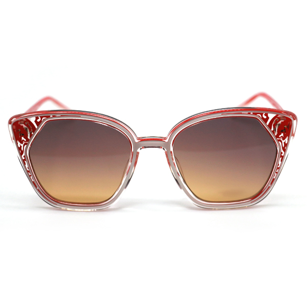 HCO004-Crystal Sunglasses with Metal Insert and 3D Printed Pattern Innovative Crystal Frame Eyewear OEMODM-2