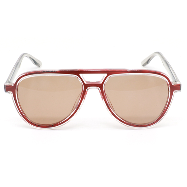 HCO005-Crystal Sunglasses with Metal Inlay Double Color Metal Front New Material Luxury Eyewear-4