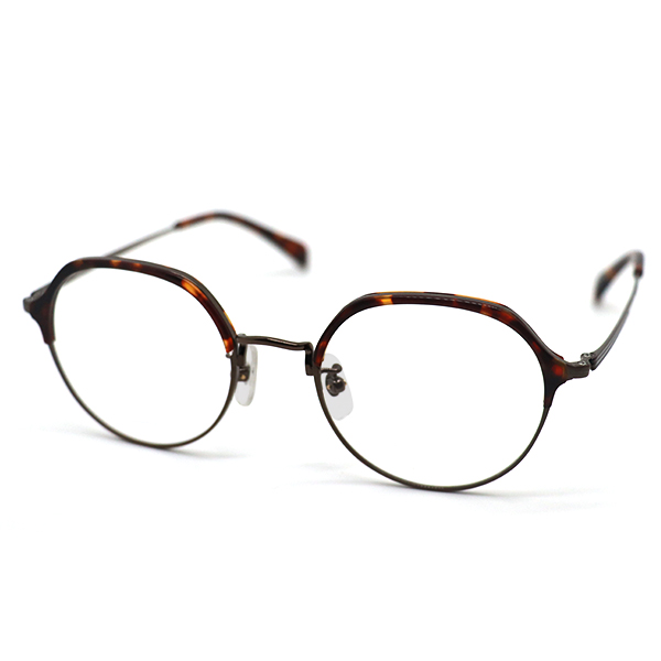 HMO001-Titanium Optical Frame with Acetate Front and Titanium Temple Lightweight Durable Eyewear OEMODM-1