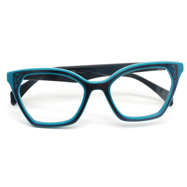 YB240138-Acetate Optical Frame with Patterned Acetate Material-5