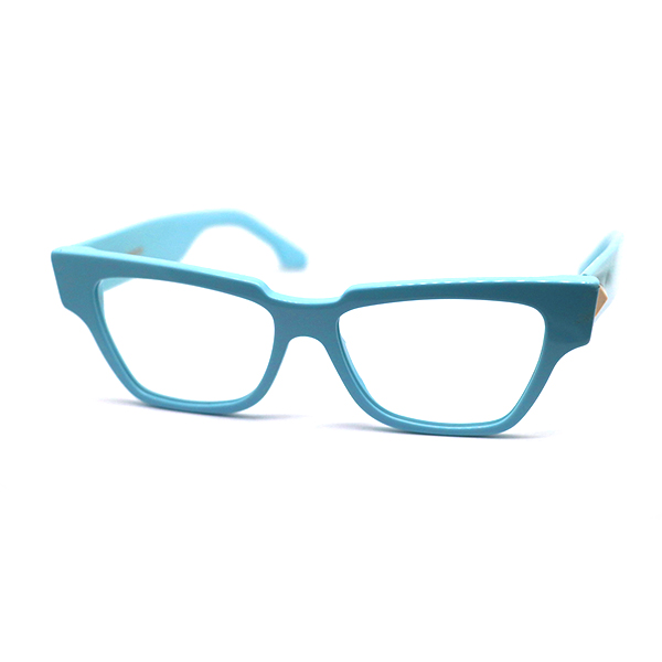 YC0379-Acetate Optical Frame with Solid Acetate Material, Comotec 5-Barrel Hinge & Metal Trim on Temple Head Custom OEM Eyewear-1