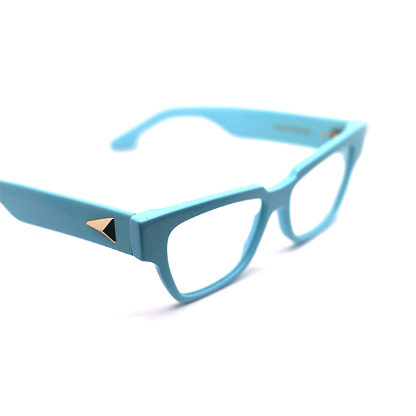 YC0379-Acetate Optical Frame with Solid Acetate Material, Comotec 5-Barrel Hinge & Metal Trim on Temple Head Custom OEM Eyewear-2