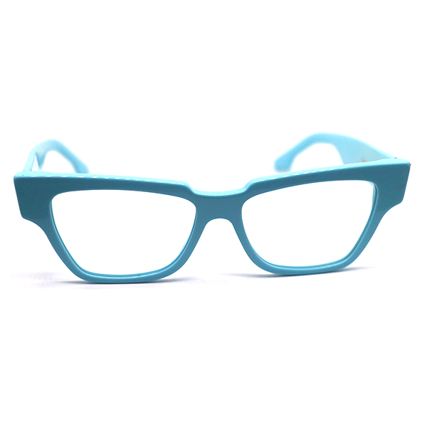 YC0379-Acetate Optical Frame with Solid Acetate Material, Comotec 5-Barrel Hinge & Metal Trim on Temple Head Custom OEM Eyewear-3