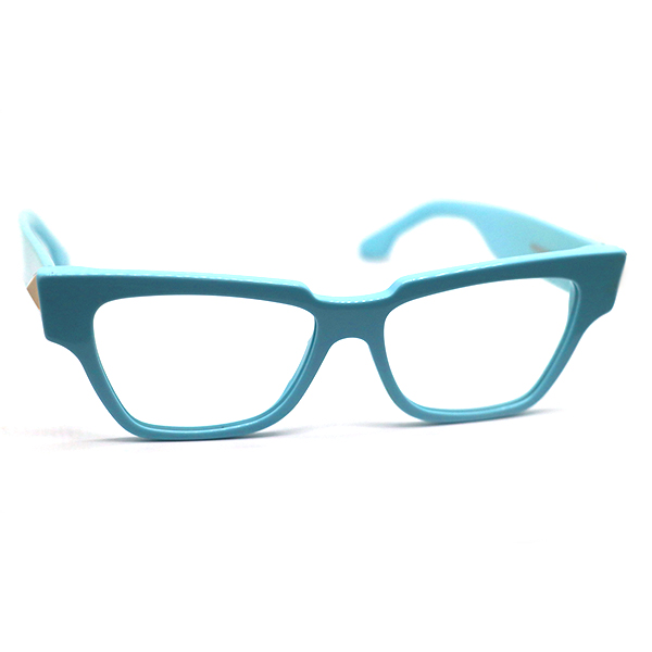 YC0379-Acetate Optical Frame with Solid Acetate Material, Comotec 5-Barrel Hinge & Metal Trim on Temple Head Custom OEM Eyewear-4
